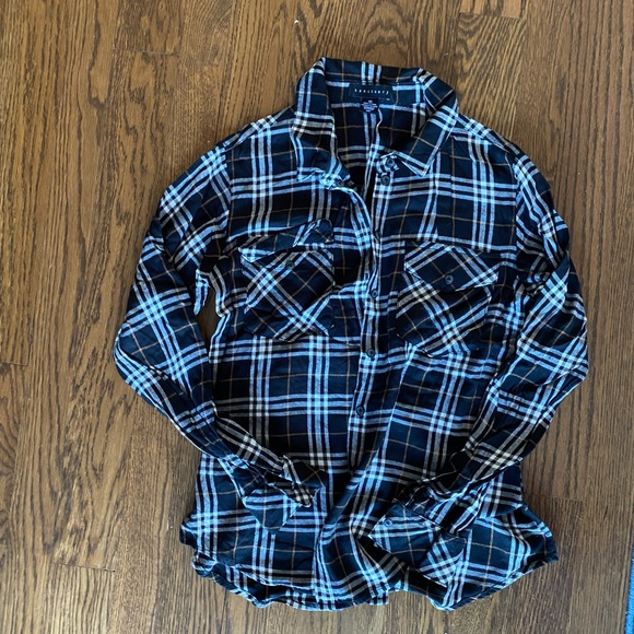 Sanctuary plaid top - Picture 2 of 2